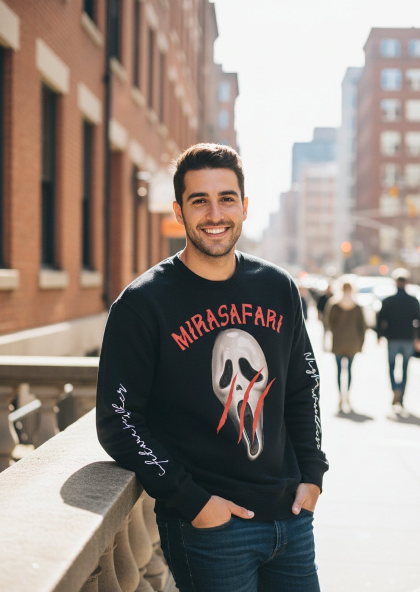 NIGHT WALKER - Sweatshirt - MIRASAFARI