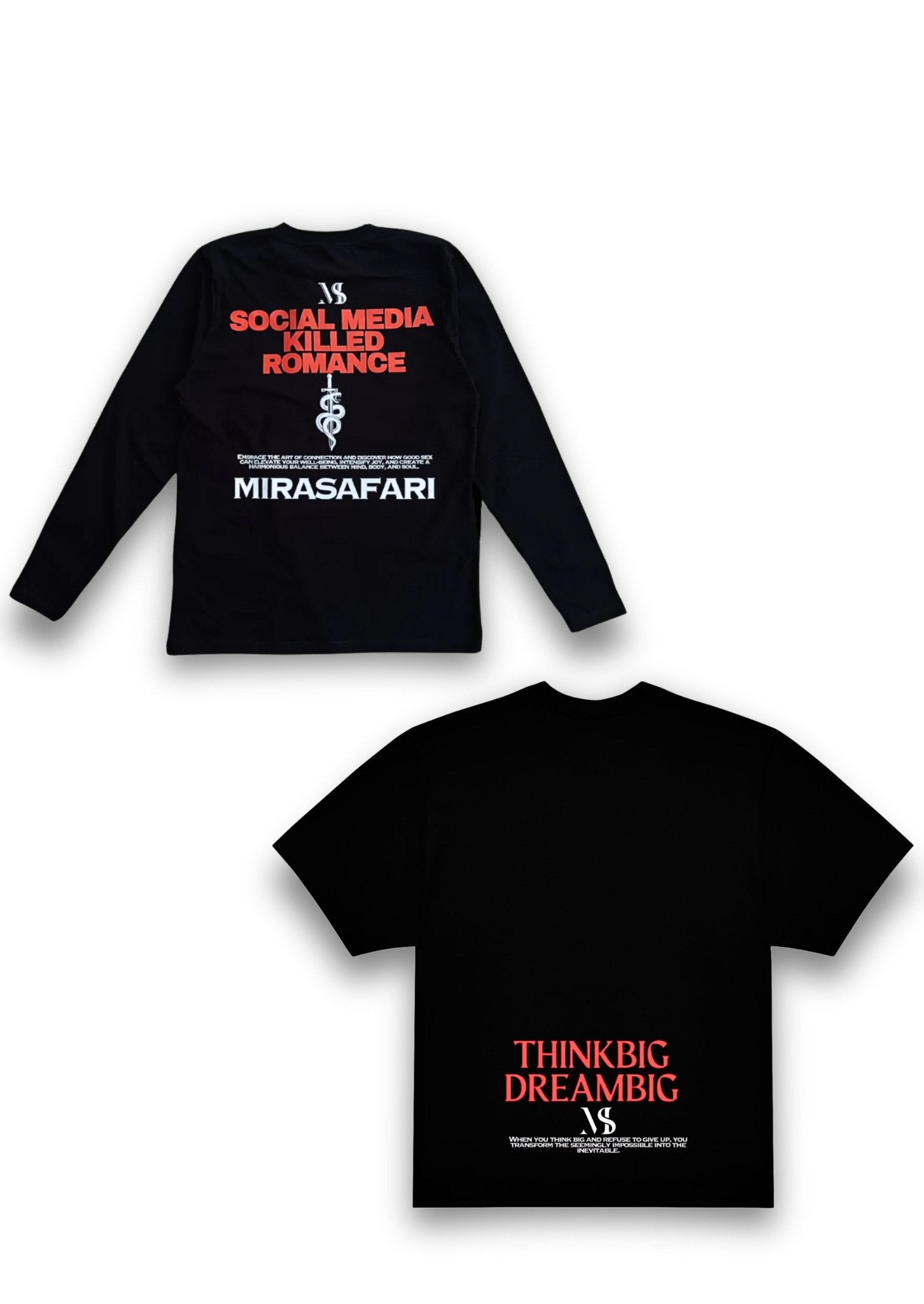 HOLY GRAIL T'shirt x ROMANCE - longsleeve - MIRASAFARI