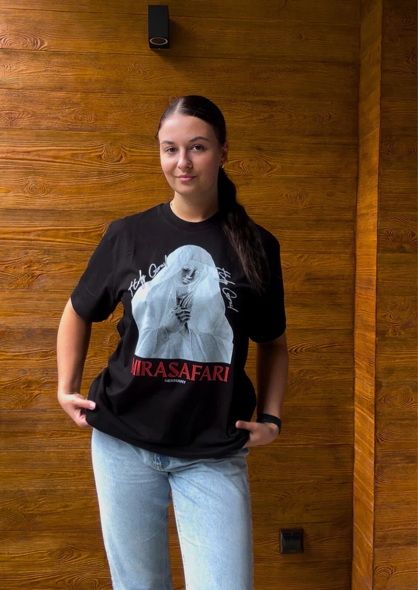 HOLY GRAIL T'shirt x ROMANCE - longsleeve - MIRASAFARI