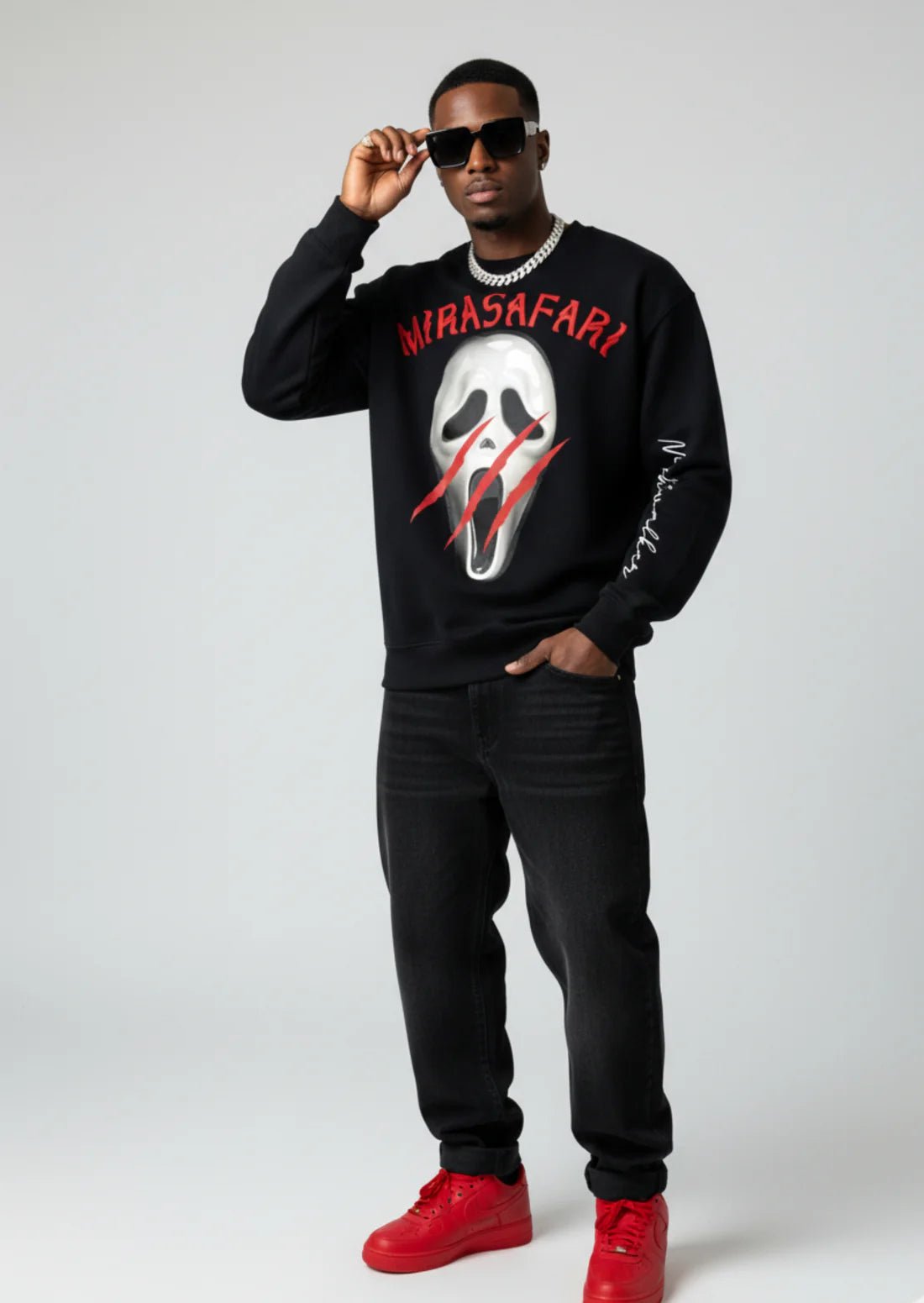 GENOVESTO x NIGHT WALKER - Sweatshirt - MIRASAFARI