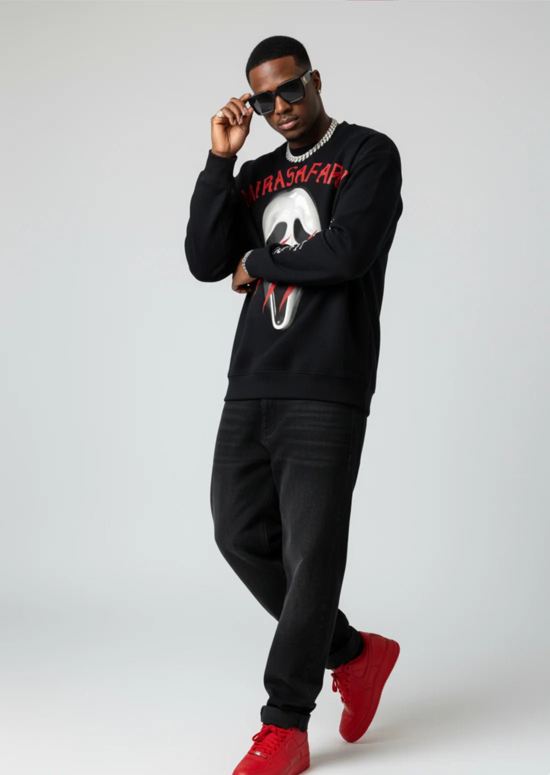 GENOVESTO x NIGHT WALKER - Sweatshirt - MIRASAFARI