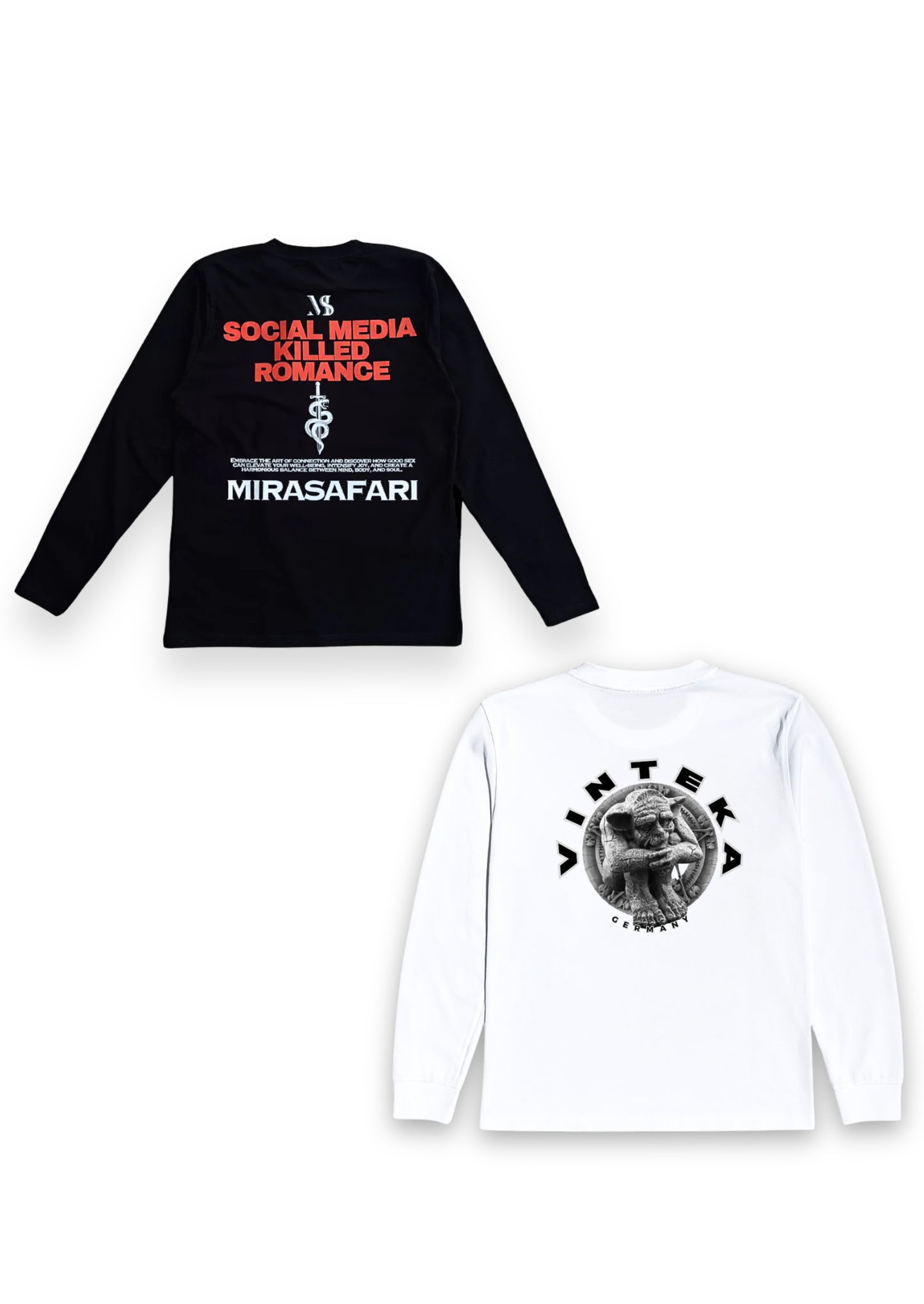 ROMANCE X VINTEKA - Longsleeve shirt